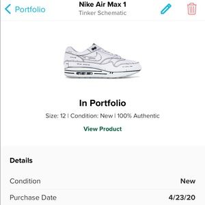Nike Air Max 1 Tinker Sketch To Shelf White